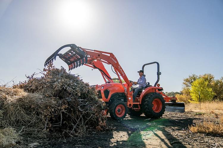 Performance-Matched Kubota-Built Front Loader